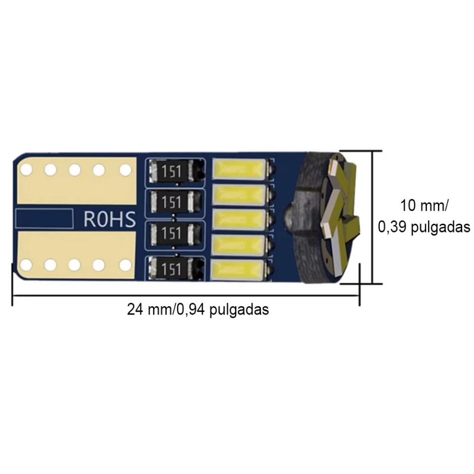 T10 Led Ampul (2adet)