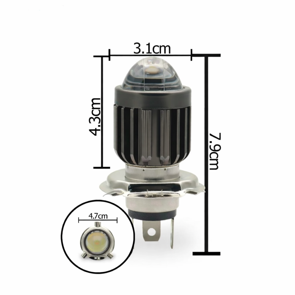 H4 LED XENON  (1 Adet)