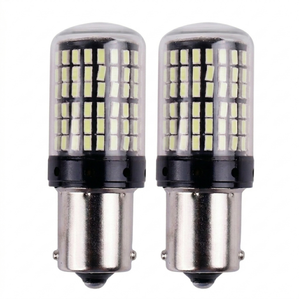 P21w 1156 Ba15s 144 Smd 3014 Led (2 Adet)